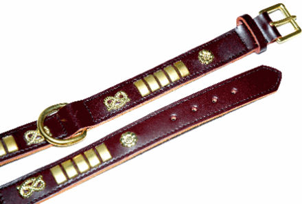 Halsbånd Traditional 3.2 x 55cm brun*