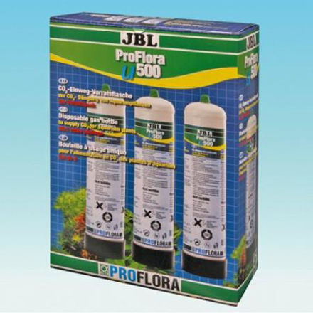 JBL ProFlora u500 x3 Engangsflasker CO2