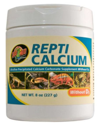 Zoo Med Repti Calcium 227 gram uten D3 uten fosfor