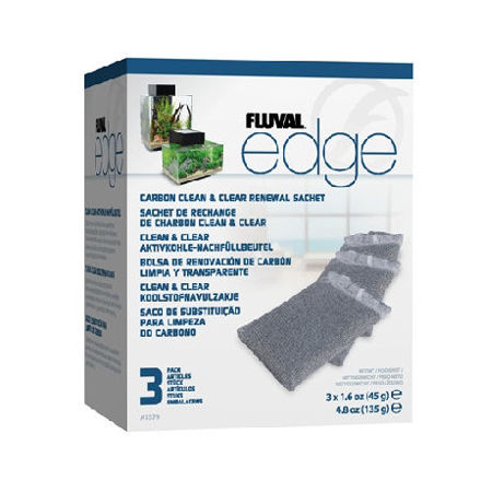 Fluval Edge Carbon Clean & Clear Poser