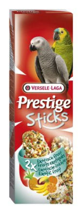 Prestige Sticks Papegøye 2pk Exotic Fruit 140gr
