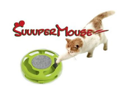 Suuuper Mouse Katteleke 24,5x7,5cm Ass. Farger