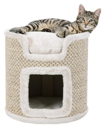 Kattemøbel 44706 Cat Tower Ria M/Sisal 37cm Sisal/Lysegrå