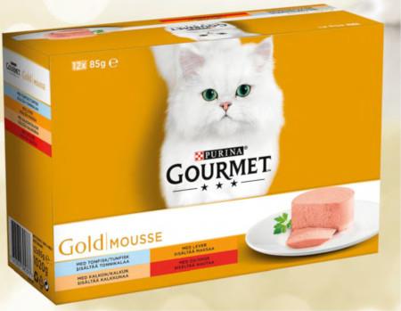 Gourmet Gold Mousse 12-pack 1020g