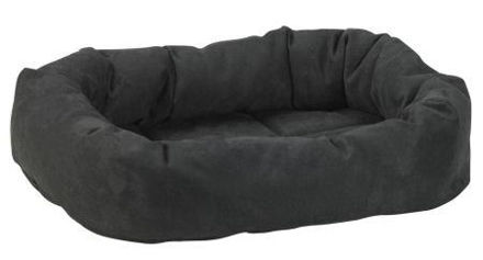 Catrine Ringo katteseng Suede, sort