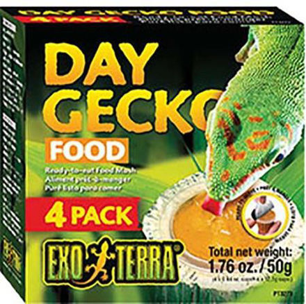 Day Gecko Food 50gr 4pk Exo Terra