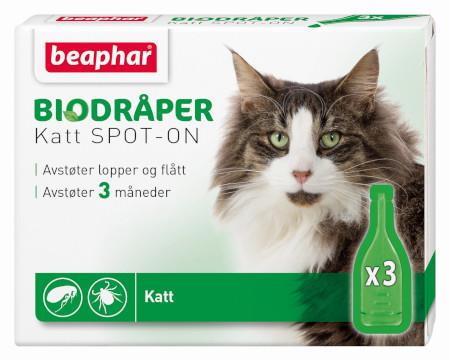 Beaphar Bio spot On utøydråper katt