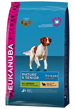 Eukanuba Dog Mature & Senior Lamb & Rice, 2,5 kg