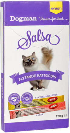 Dogman Salsa Flytende Kattegodt 120g