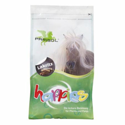 Parisol Happies Heste Snacks m/Lakris 1kg