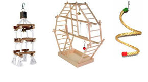 Bilde for kategori Leker til fugl