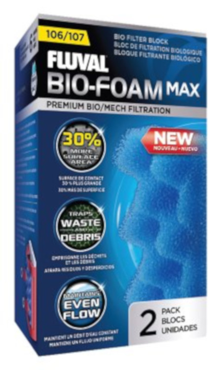 Filtermatte Bio-Foam Max Fluval 106/107