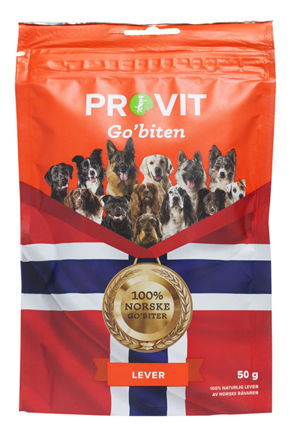 Provit Go'biten Frysetørket Lever 50gr