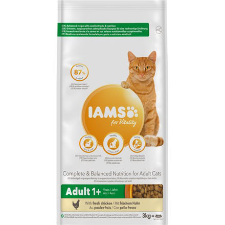 Iams Cat Adult Chicken, 3 kg