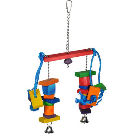 Vadigran Multifarget TOY BIRD DOUBLE CUBES 40cm