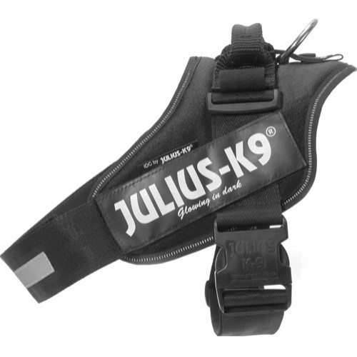 Julius K9 Powerharness Str 2 Sort L/XL 71-96cm