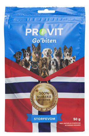 Provit Go'biten Frysetørket Storfevom 50gr