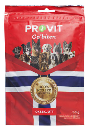 Provit Go'biten Frysetørket Oksekjøtt 50gr