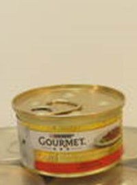 Purina Gourmet Gold Oksekjøtt i saus Våtfôr 85 g