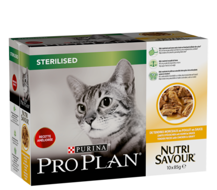 Pro Plan Cat Wet Sterilised Chicken 85g