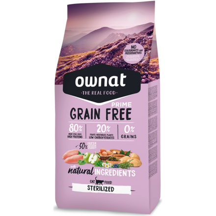 Ownat Cat Grain Free Just Sterilized 3 kg