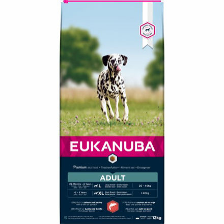 Eukanuba Dog Adult Large - XL Salmon & Barley, 12 kg