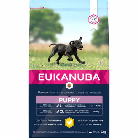 Eukanuba Dog Puppy Large Breed, 3 kg