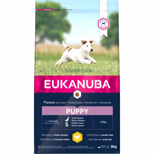 Eukanuba Dog Puppy Small Breed, 3 kg