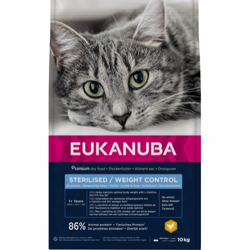 Eukanuba Cat Sterilized weight Control 10 kg