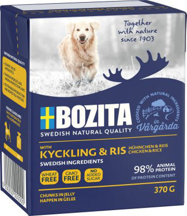 Bozita Hund Naturals Chicken&Rice 370gr