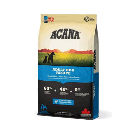 Acana dog Adult Recipe 17kg