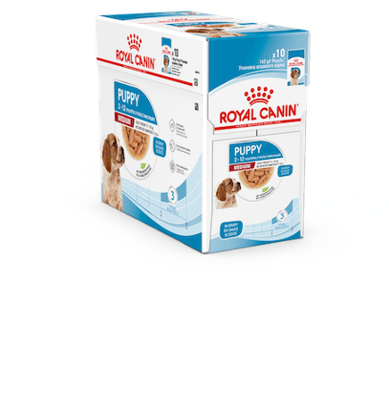 Royal Canin Dog SHN Medium Puppy våtfor 140g