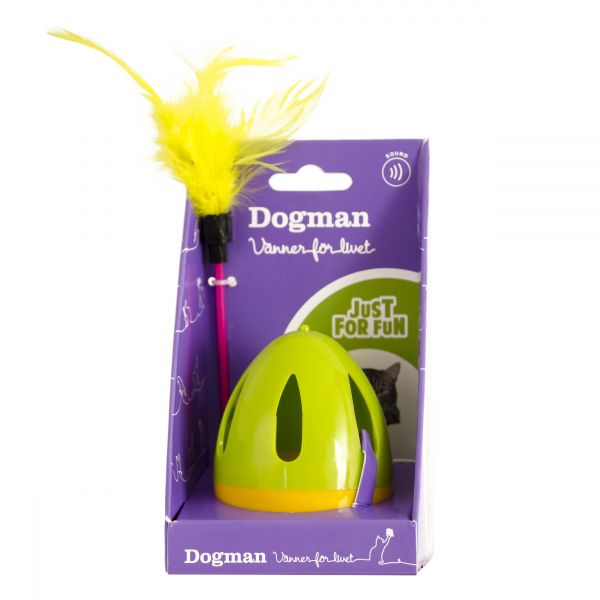 Dogman Aktiviseringsleke Egg Flerfarget 25,5cm