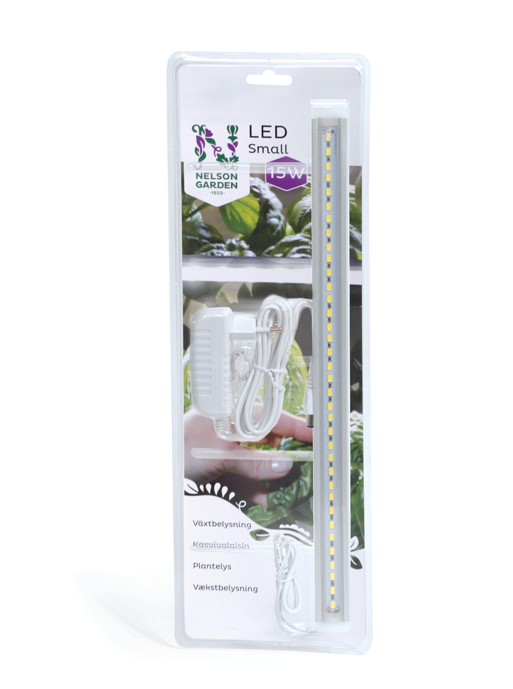Plantelys LED-List Adapter Small 15W39cm Nelson Garden