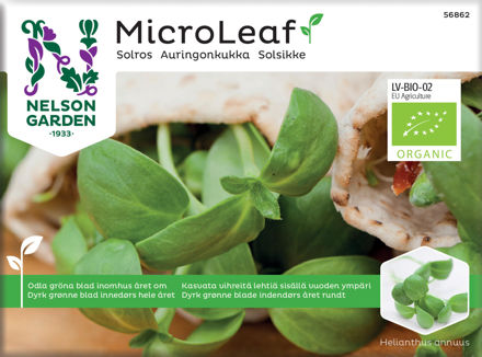 Micro Leaf Solsikke Organic Nelson Garden