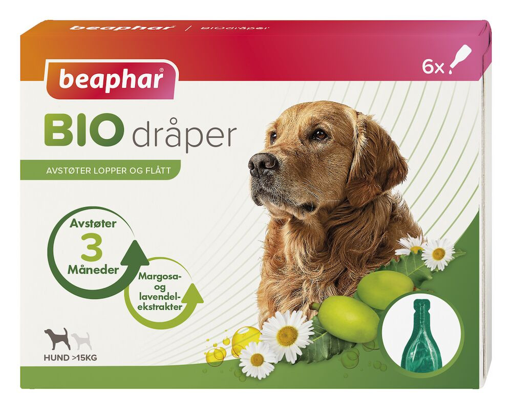 Bio spot On utøydråper store hunder>15kg