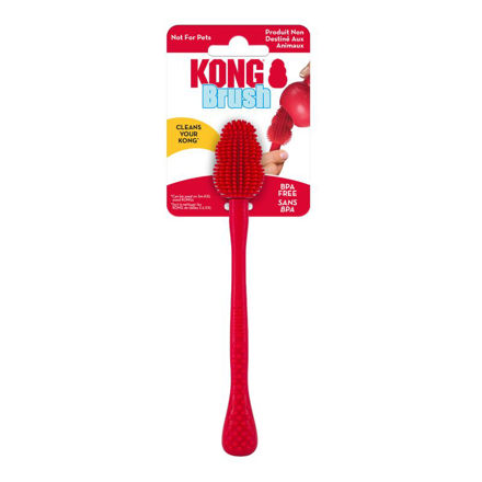 KONG Brush Rød One size 23cm