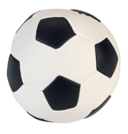 Dogman Leke Fotball Hvit S 10cm