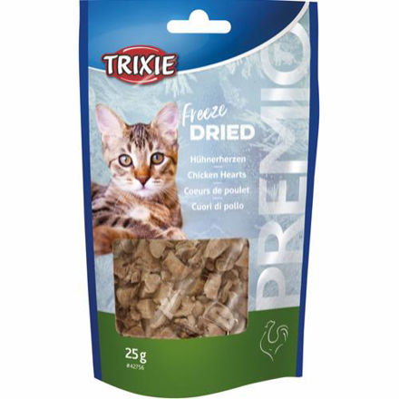 Trixie Premio Freeze Dried Chicken Hearts 25g 100% Kylling