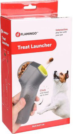 Flamingo TREAT LAUNCHER MIMZI GRÅ 8x3.5x17CM