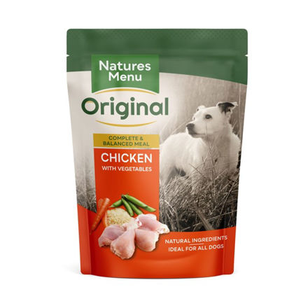 NM Pouches Hund Adult Kylling, Grønnsaker og Ris 300gr
