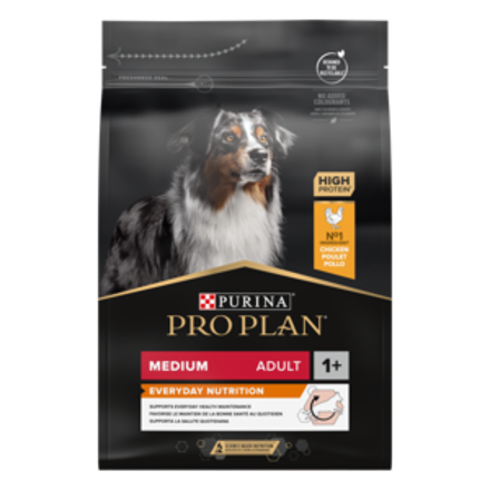 PRO PLAN® Medium Adult Everyday Nutrition Kylling 3kg