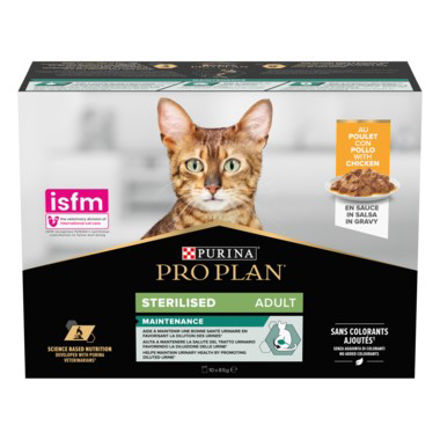 PRO PLAN® Cat Wet Maintenance Kylling i saus10x85g