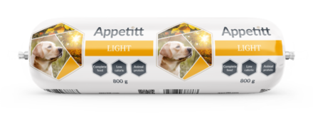 Appetitt Light hundepølse 800 g