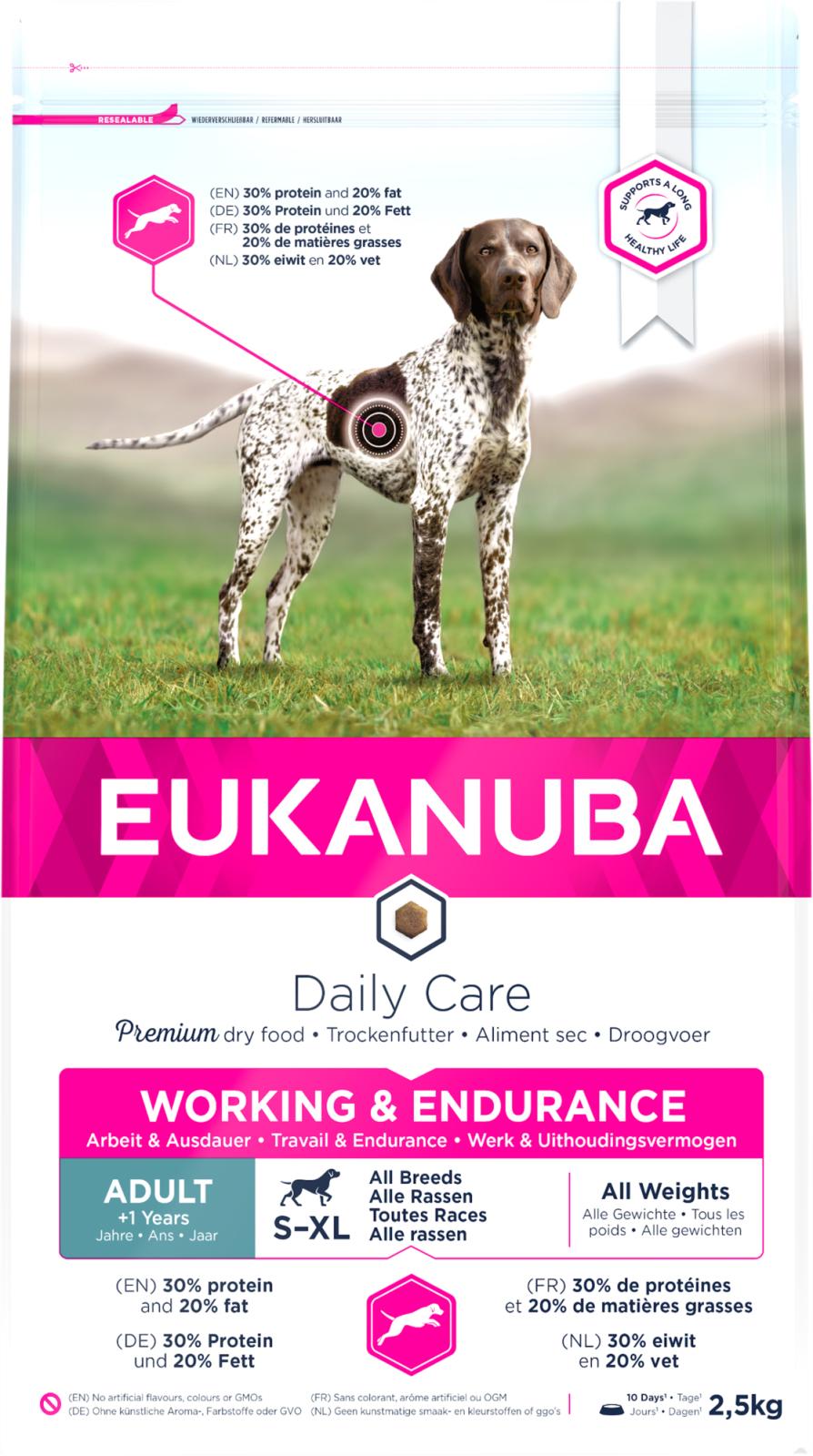 Eukanuba Adult Working & Endurance 2,5 kg