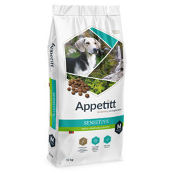Appetitt Sensitive Lam Medium Breed Hundefôr 12 kg