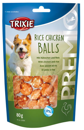 TRIXIE PREMIO RICE CHICKEN BALLS 80g