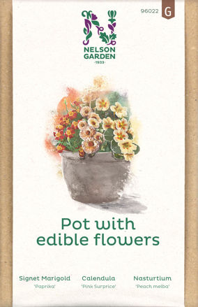 Miks, Spiselige blomster, Nelson Garden