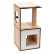 Kattemøbel Vesper V-box Small Walnut