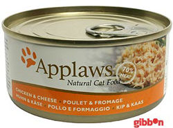 Applaws Katt Konserv Chicken Breast & Cheese 156g